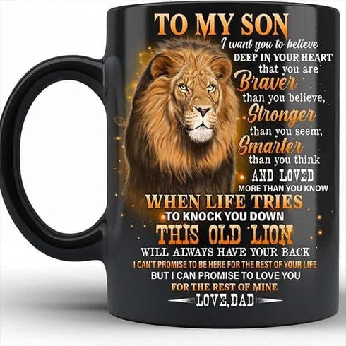 To My Son Mug Gift_MG180 