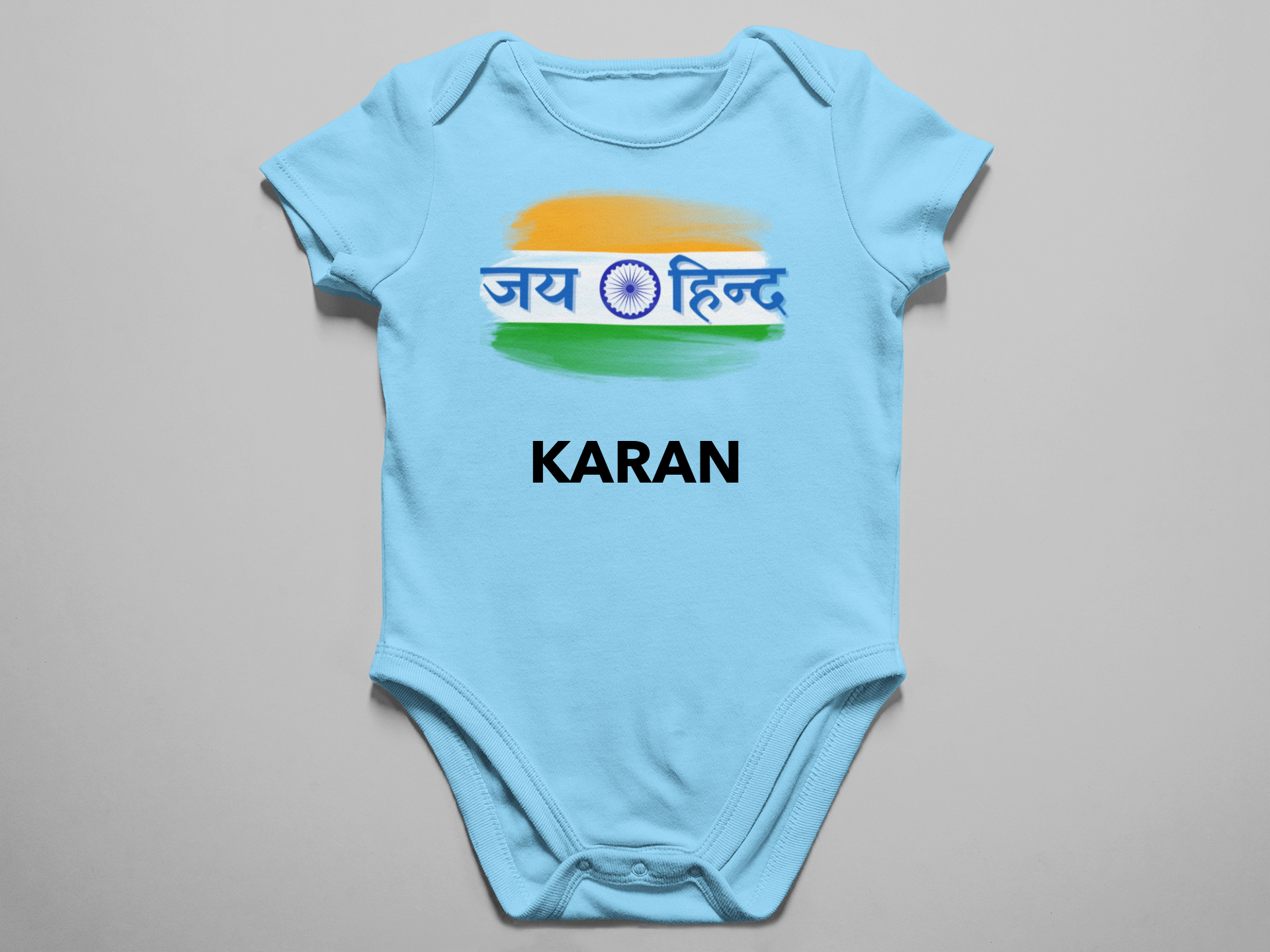 Jai Hind kids T shirt & Baby Romper_290