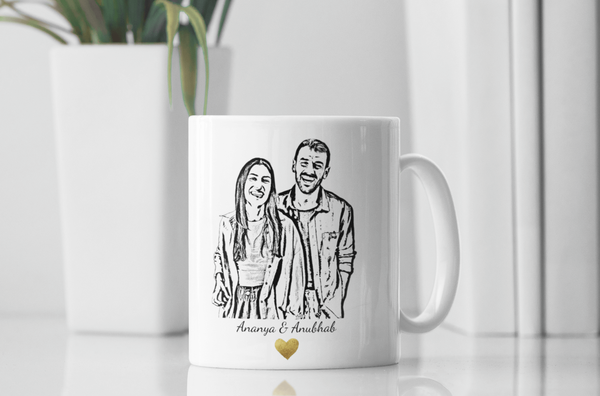 Personalized gift mug