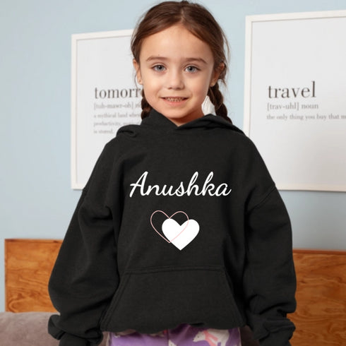 Personalized unisex childrens hoodie