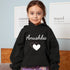 Personalized unisex childrens hoodie