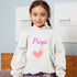 Personalized unisex childrens hoodie