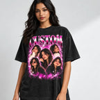 Custom Photo Collage Oversized T-Shirt