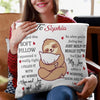 I Hugged This Soft Personalised Pillow - ArniArts ArniArts I Hugged This Soft Personalised Pillow