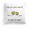 MG124_Every Love Story Pillow Case - ArniArts Mekanshi IndiaMG124_Every Love Story Pillow Case