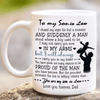 MG160_To My Son/Daughter -Coffe Mug Gift from Mom and Dad - ArniArts ArniArts MG160_To My Son/Daughter -Coffe Mug Gift from Mom and Dad