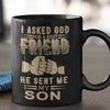 MG192_BestFriend Mug For Son - Daughter - ArniArts Mekanshi indiaMG192_BestFriend Mug For Son - Daughter