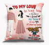 MG207_To My Love Couple Cushion Cover Only - ArniArts Mekanshi IndiaMG207_To My Love Couple Cushion Cover Only