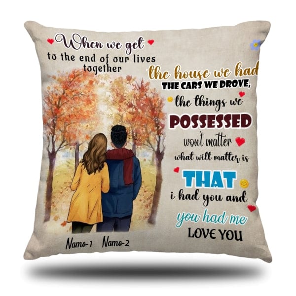 MG209_When We Get Together For Couple Cushion Cover Only - ArniArts Mekanshi IndiaMG209_When We Get Together For Couple Cushion Cover Only